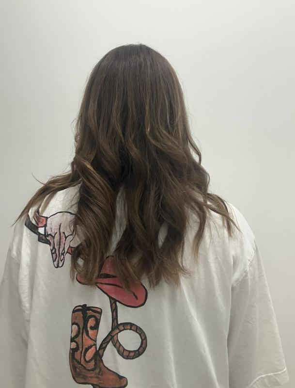 strong, healthy, hydrated hair