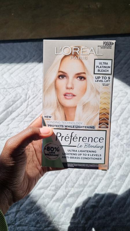 L'Or�al Paris ultra platinum bleach
