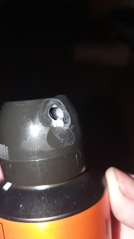Faulty locking cap.