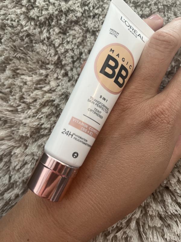BB Creme nach der verreibung