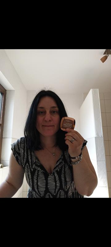 Ich mit meinem Bronzer