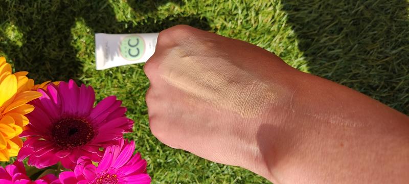CC Cream nach dem Auftragen