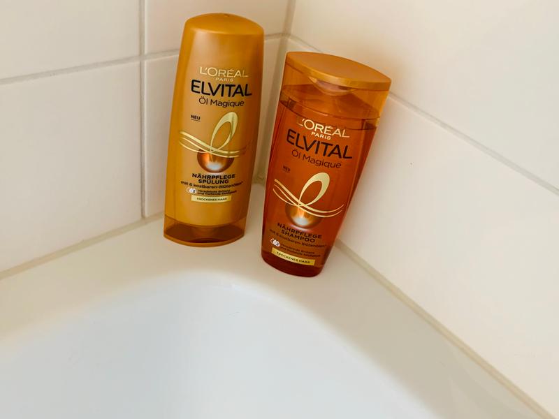 Spülung und Shampoo