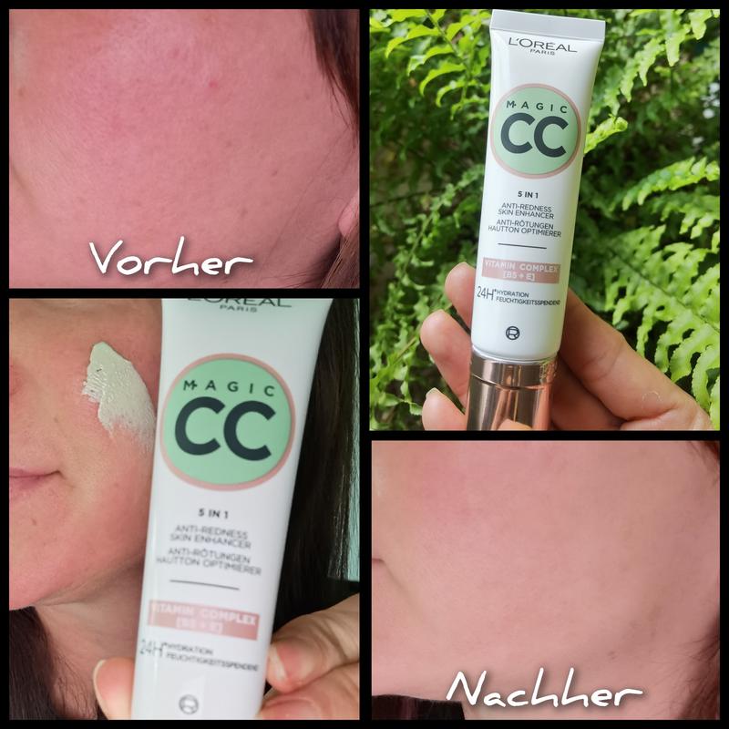 Tolles Ergebnis der L'Oréal Magic CC Cream