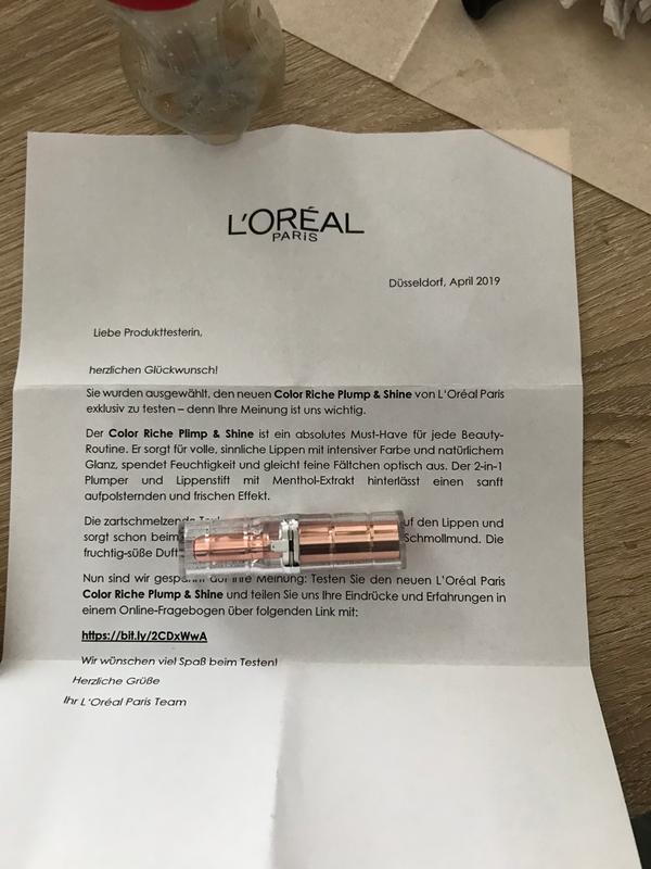 Gerade per Post gekommen