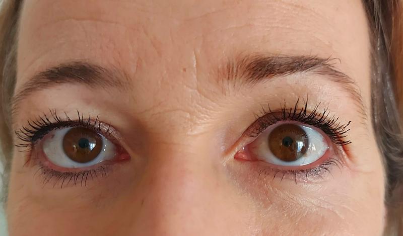 Telescopic Lift Mascara vorher nachher Fotos