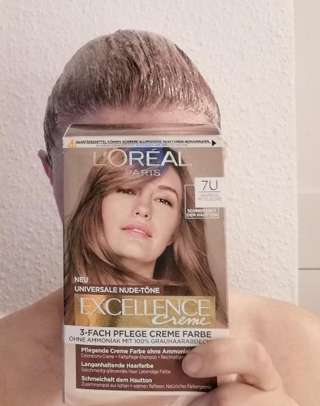 Nach dem Auftragen
