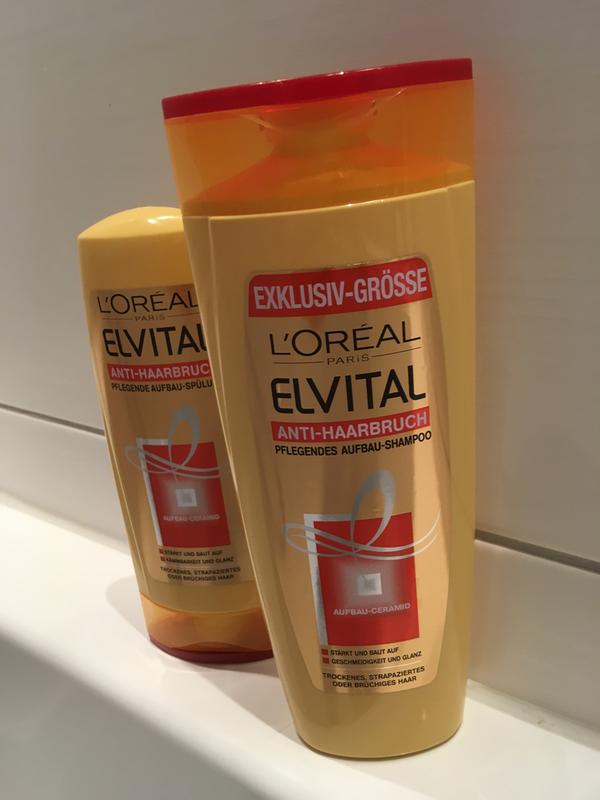 Elvital Anti Haarbruch Aufbau Shampoo L Oreal Paris