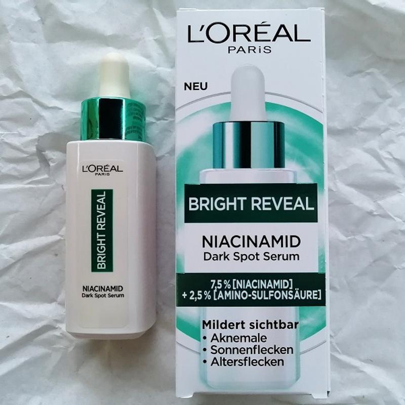 [Werbung] L’ORÉAL Paris Bright Reveal Niacinamid Dark Spot Serum