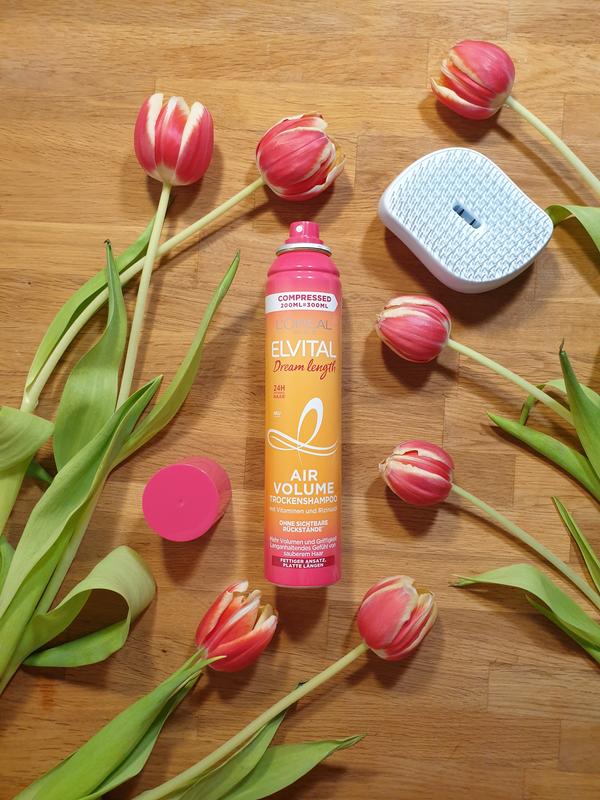 Das Trockenshampoo duftet sehr schön