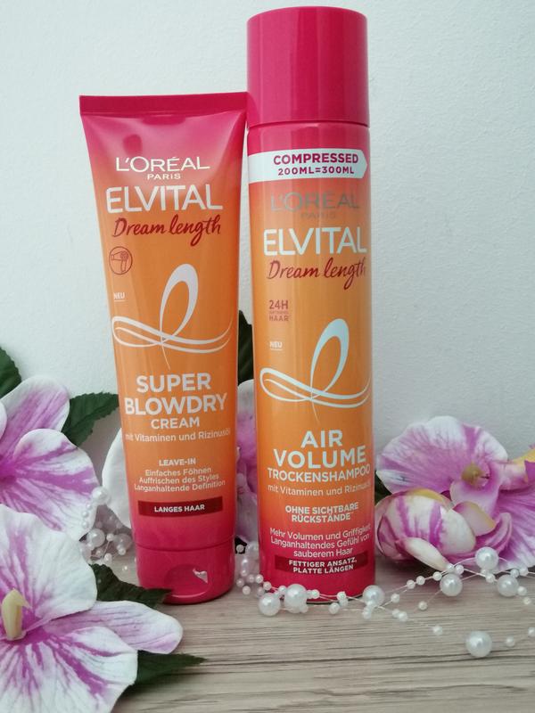 Trockenshampoo mit super blowdry Cream