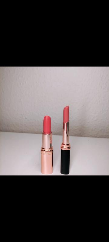 Der Lippenstift bleibt den ganzen Tag auf Ihren Lippen.