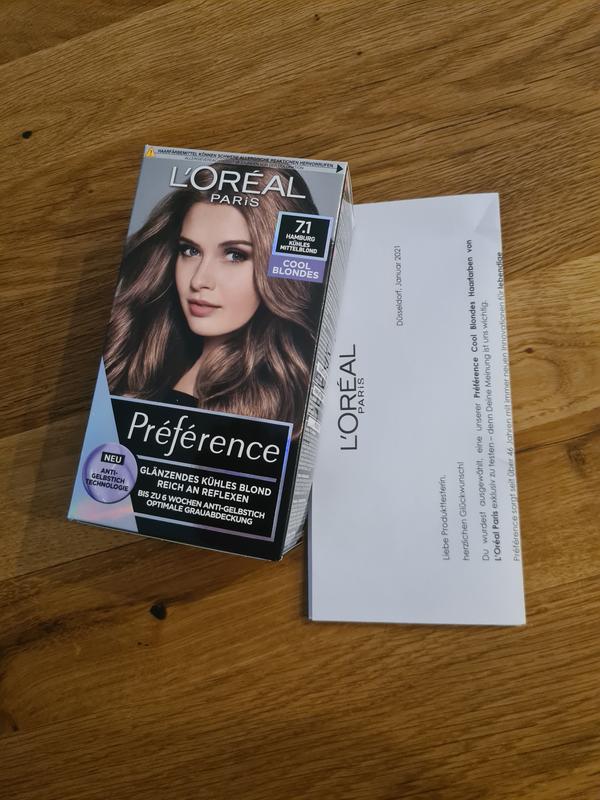 Mein neues  Harfarbe
