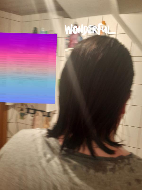 Nach dem kämmen im nassen Zustand, hier erkennt man das sie schön kämmbar waren.