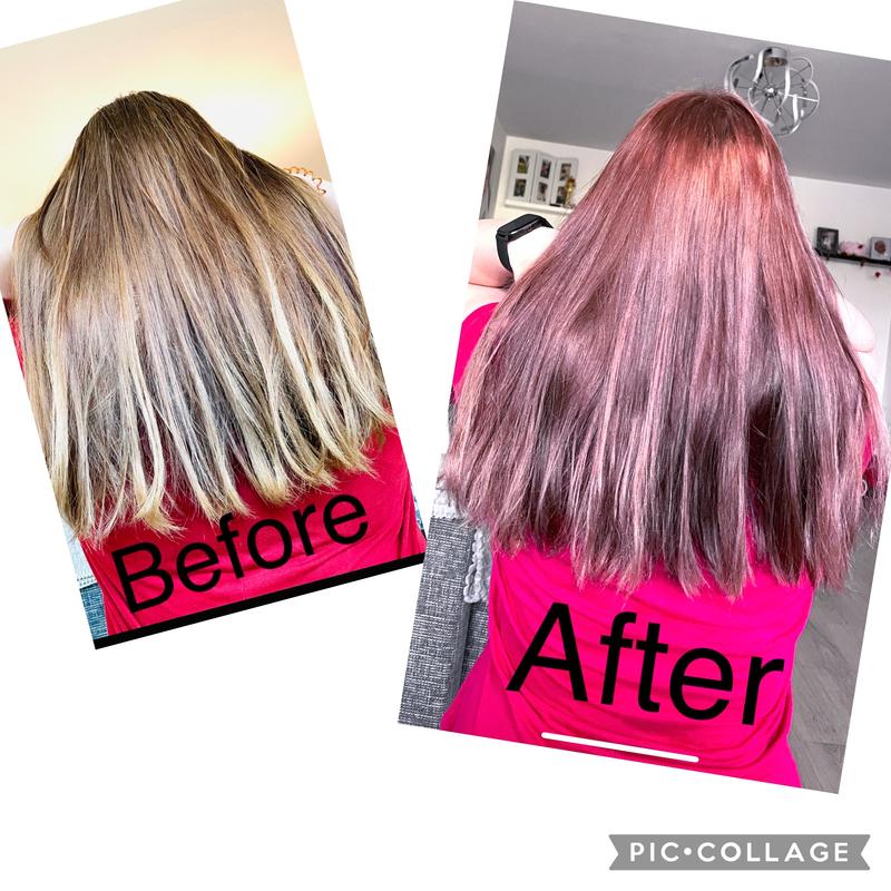 Haar Farbe Ergebnis