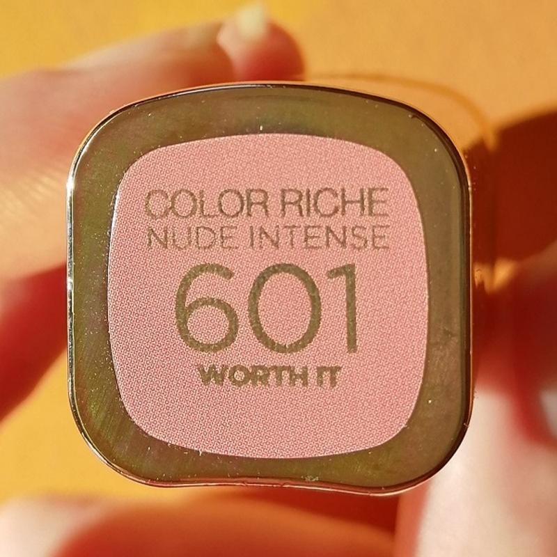 [Werbung] L’ORÉAL PARiS Color Riche Satin Nude 601 Worth It