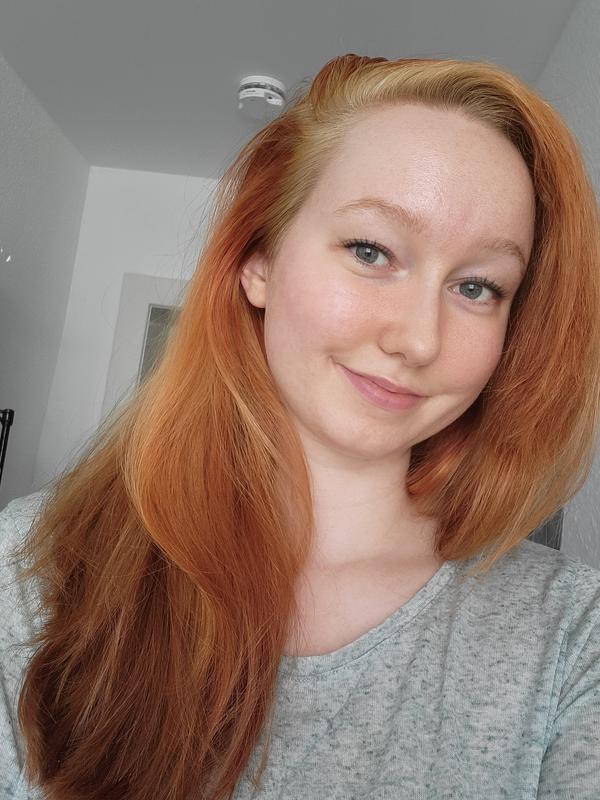 Haarfarbe danach