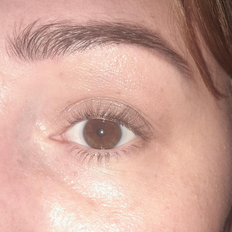 ohne Mascara meine Wimpern