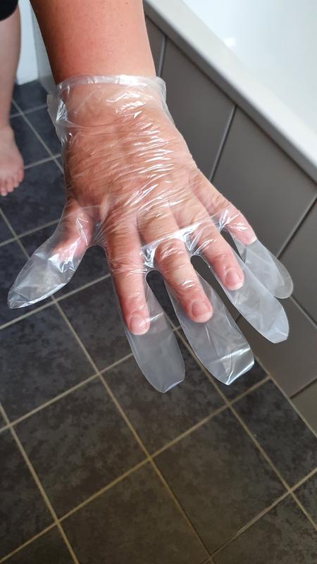 Handschuhe sind viel zu klein