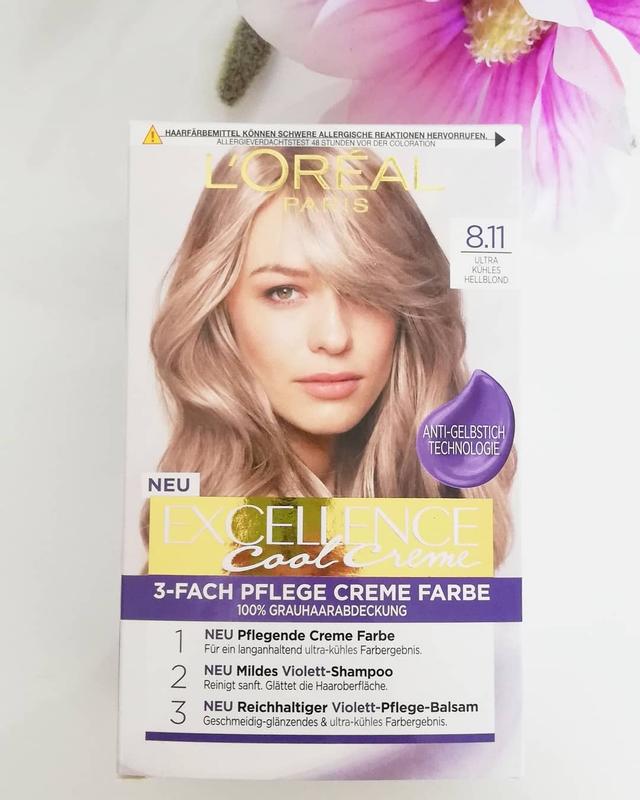 Loreal Excellence Cool Creme 8.11