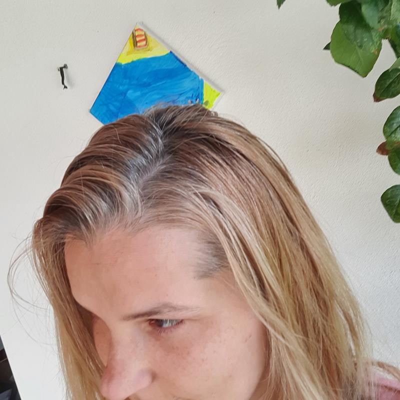Vor dem Färben der Haare