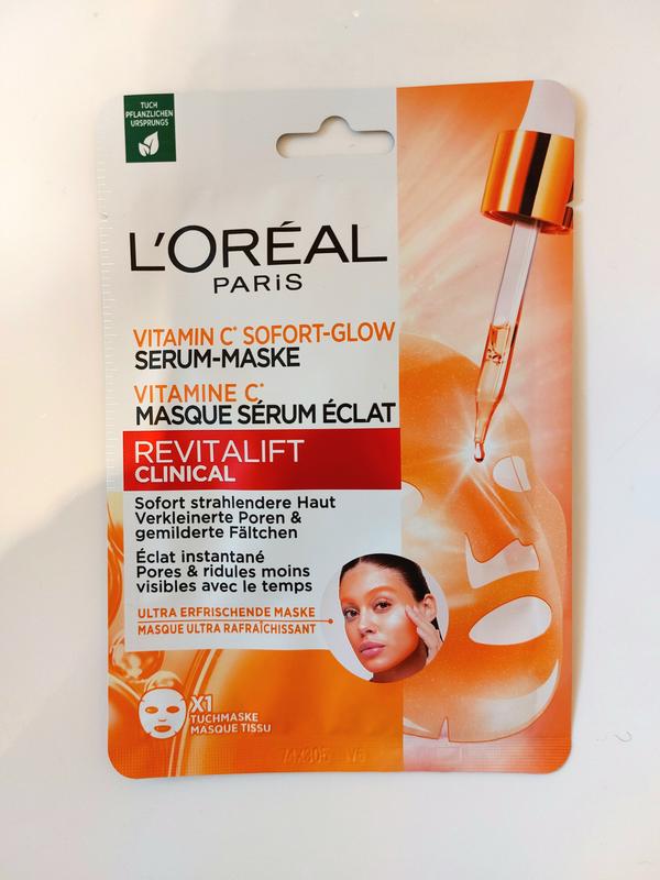 Revitalift Clinical Vtamin C Sofort-Glow Serum-Maske