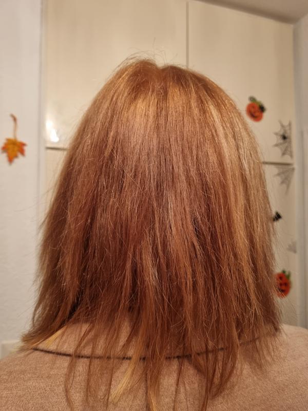 Die Farbe ist Orange geworden