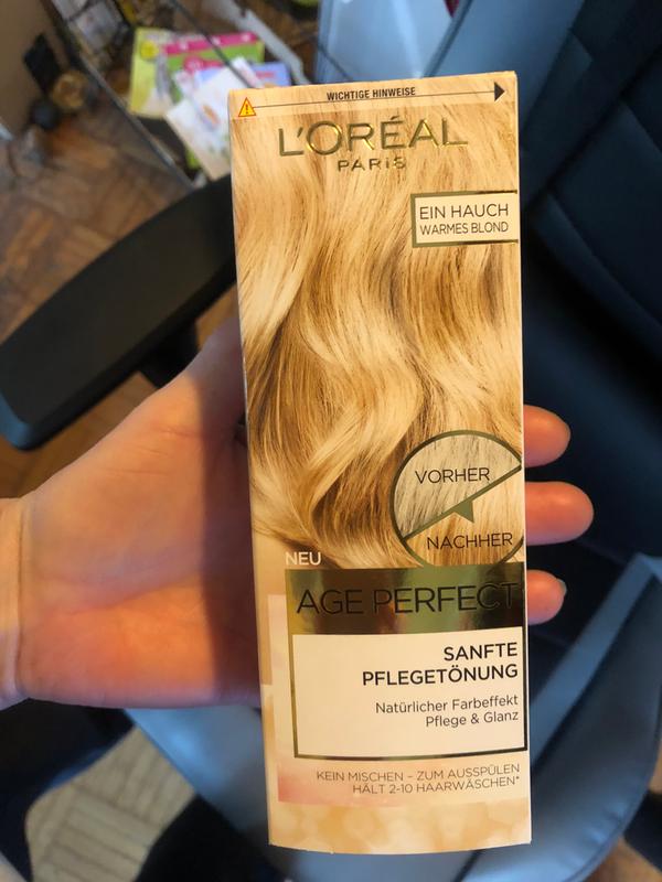 Age Perfect Pflegetonung Warmes Blond L Oreal Paris