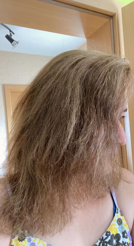 Meine Haare nach dem Färben