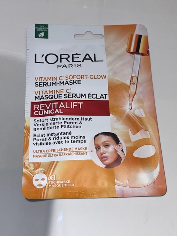 L‘ORÉAL Vitamin C Sofort Glow Serum Maske