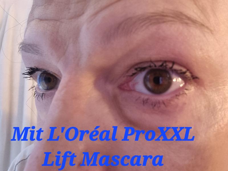 Wimpern mit Mascara