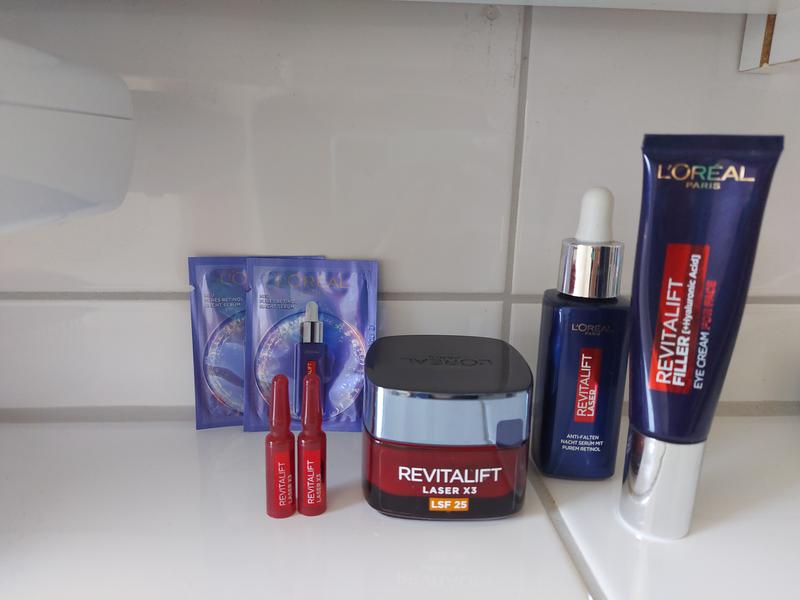 Meine gesamte Serie mit Nachtpflege Serum und Augencreme
