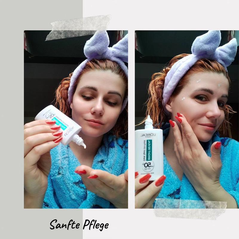 Ich benutze es als Make-up-Unterlage, leicht feuchtigkeitsspendend, das Make-up wird danach viel angenehmer und besser aufgetragen.
