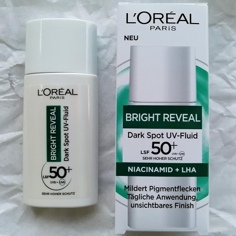 [Werbung] L’ORÉAL Paris Bright Reveal Niacinamid Dark Spot UV-Fluid LSF 50+