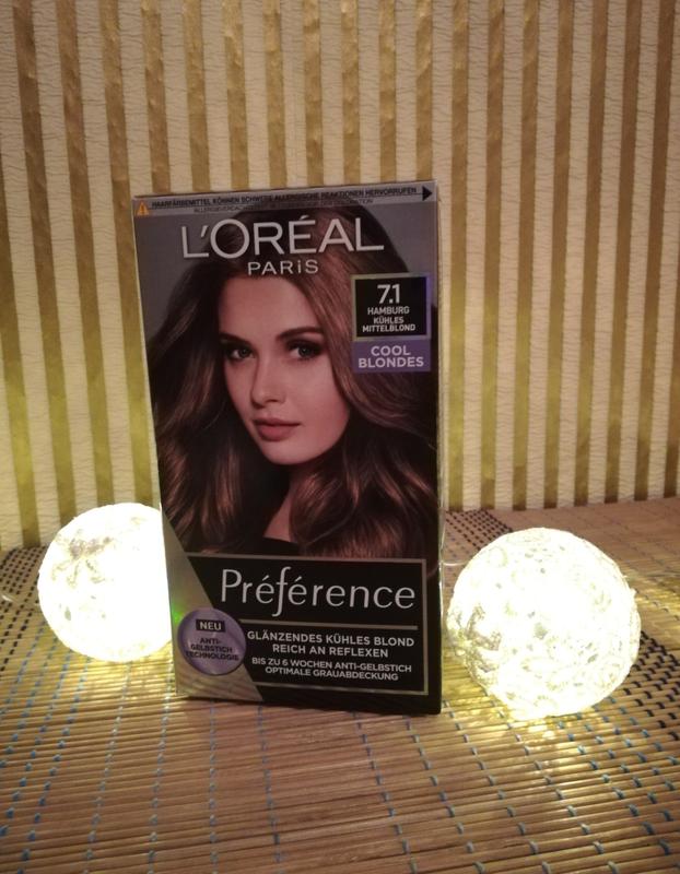 L'oréal Paris Préférence 7.1 Hamburg/kühles Mittelblond