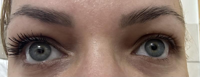 Mit mascara vs ohne