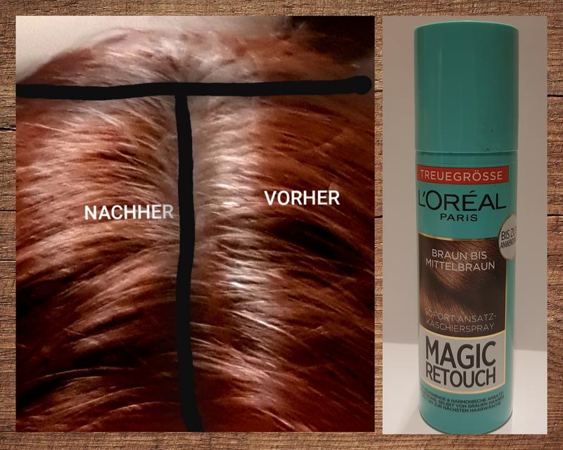 Vorher/Nachher auf einem Bild festgehalten