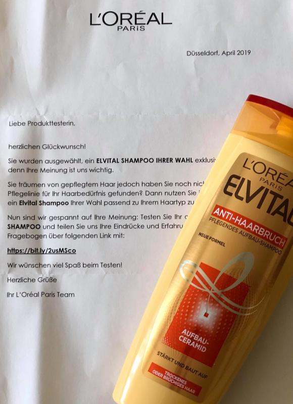 Elvital Anti Haarbruch Aufbau Shampoo L Oreal Paris