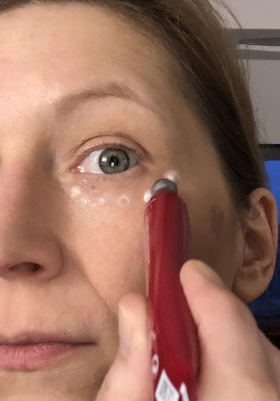 Anwendung Augencreme