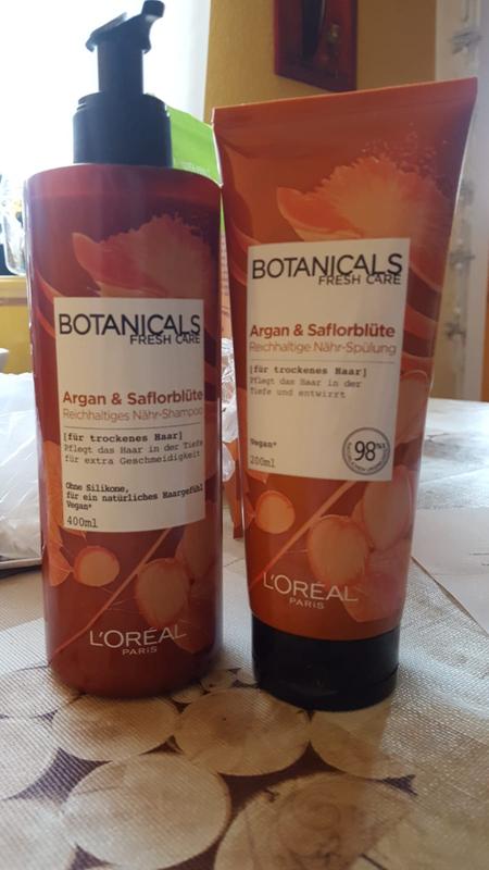 Nahr Shampoo Mit Argan Saflorblute L Oreal Paris