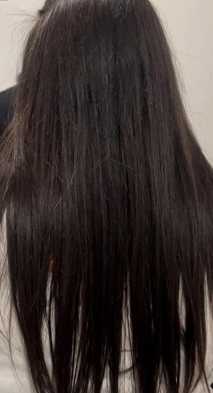 Ecco i capelli dopo il trattamento