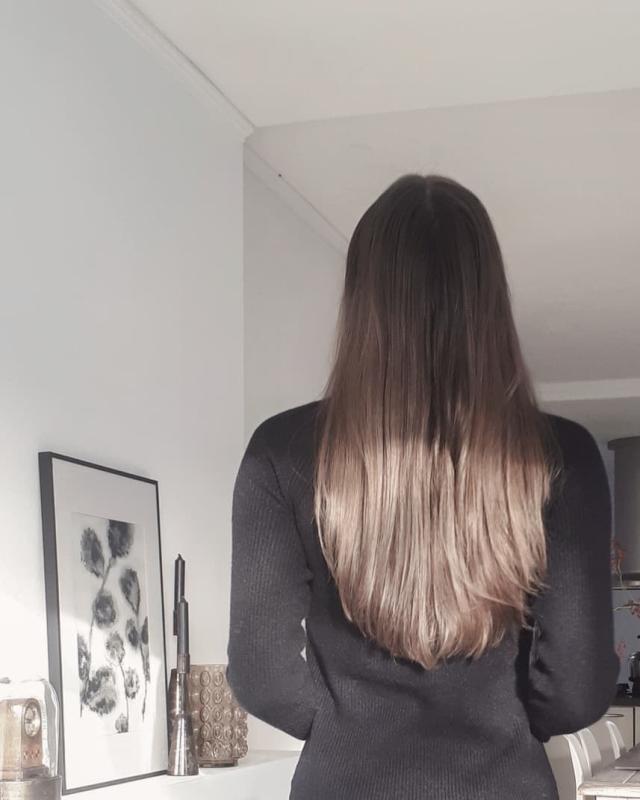 Het resultaat na een keer gebruiken!