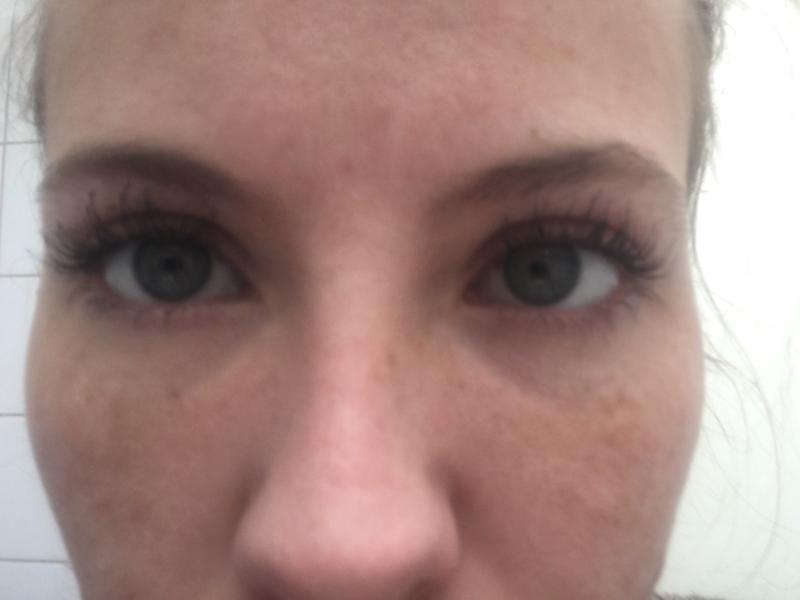 Effect met 1 laag mascara