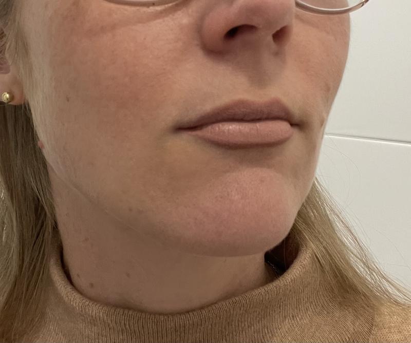 Kleur net aangebracht