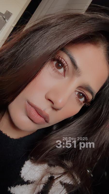 Look at my natural lashes!