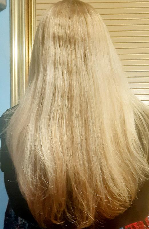 Mi pelo,despues de utilizar  solo 1 vez los  productos