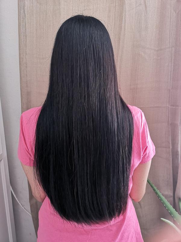 Mi cabello después de usar el metal detox