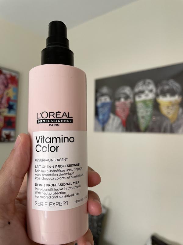 Spray para un cabello teñido resplandeciente