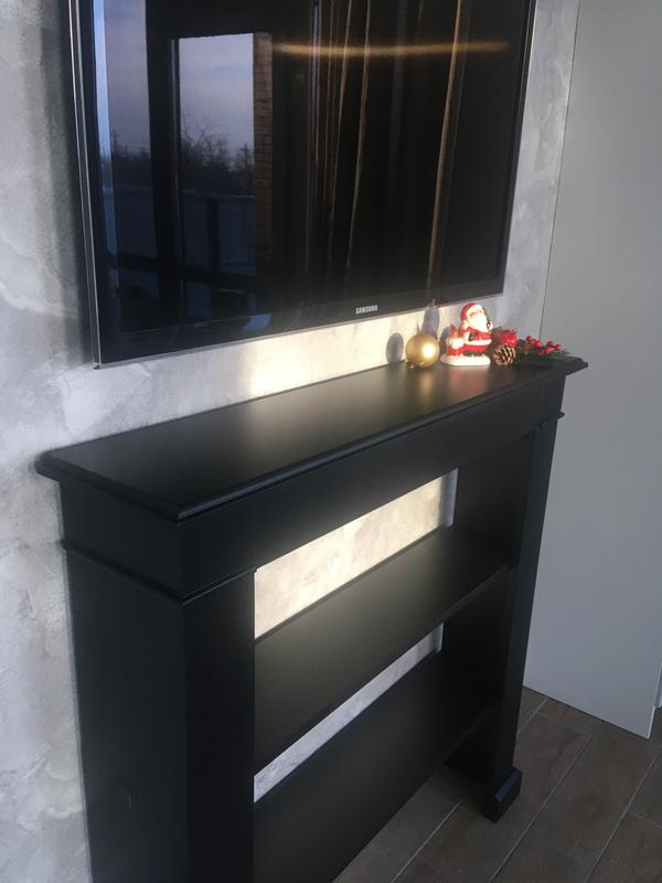 Полка каминная декоративная scotty черный So'home купить в интернет ...