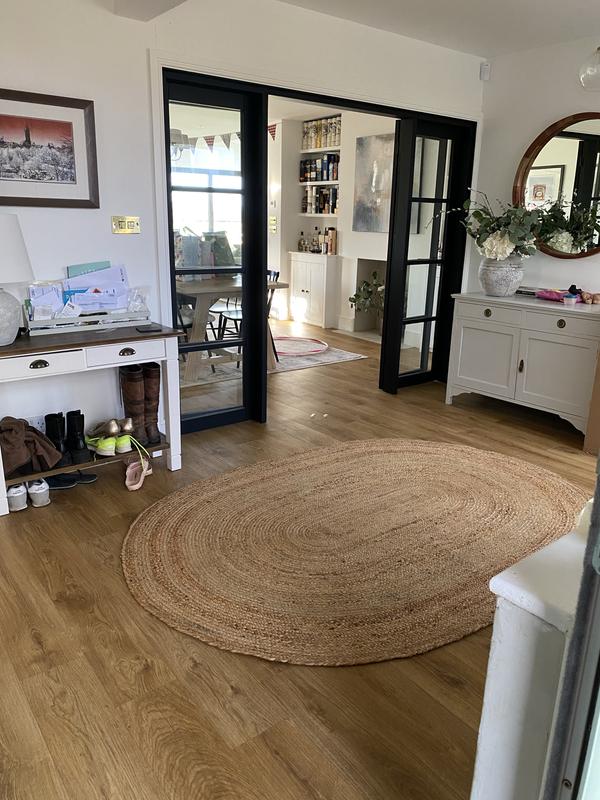 Oaks Jute Rug - Handmade 100% Jute Rug